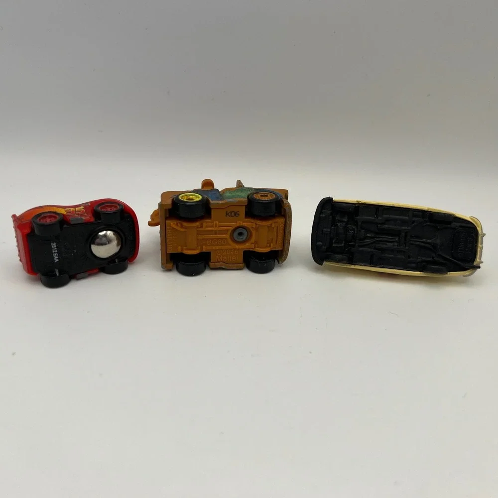 Disney Pixar Cars Mini Car Mixed Lot of 3 McQueen Mater Louise Nash 1